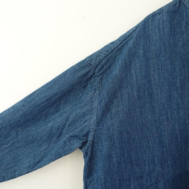 ダニエラグレジス DANIELA GREGIS *スキッパーネックデニムチュニック