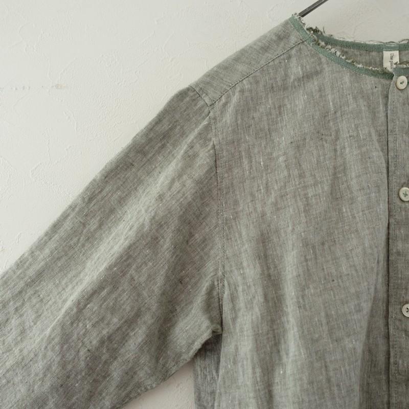 定価3.8万】ユヌプラス Une place sur la Terre *ステッチブラウス