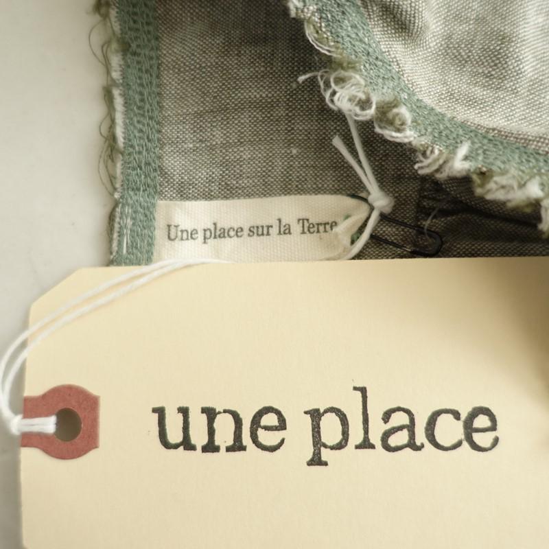 定価3.8万】ユヌプラス Une place sur la Terre *ステッチブラウス