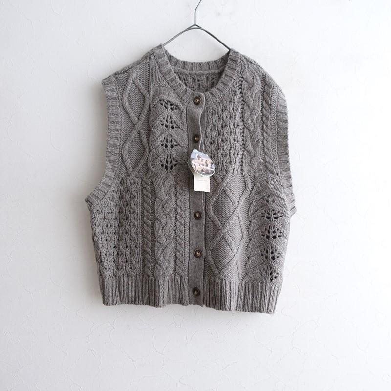 Samansa Mos2（サマンサモスモス） *Fluffy Wool Blend 2WAYニット