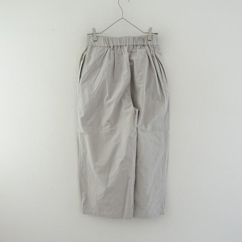 【美品/2025SS/定価7.5万】アーツ&サイエンス ARTS&SCIENCE *Stitch Belt Gather Cotton Pants*0グレー布帛(2-2603-347)【91D62】_1