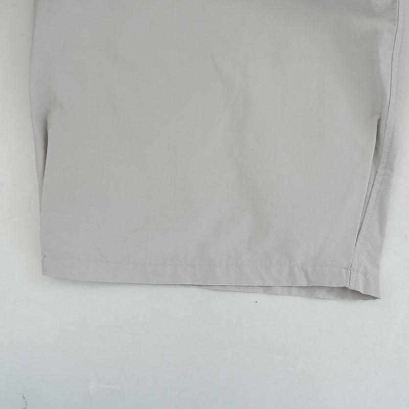 【美品/2025SS/定価7.5万】アーツ&サイエンス ARTS&SCIENCE *Stitch Belt Gather Cotton Pants*0グレー布帛(2-2603-347)【91D62】_4