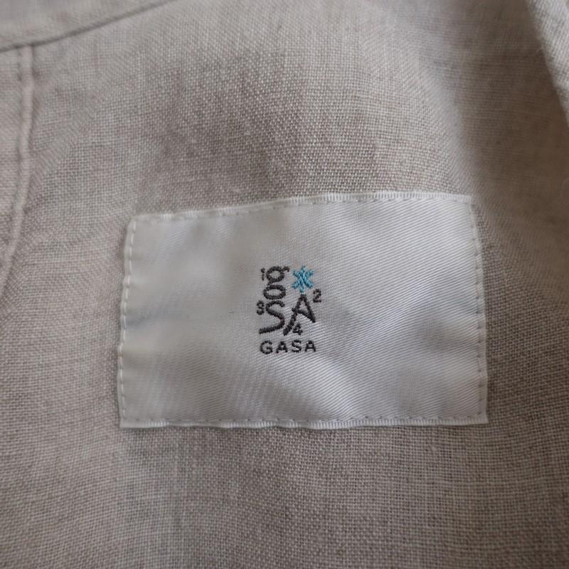 GASA*（ガサ） GASA *薬草をつむタックワンピース*サンドベージュ