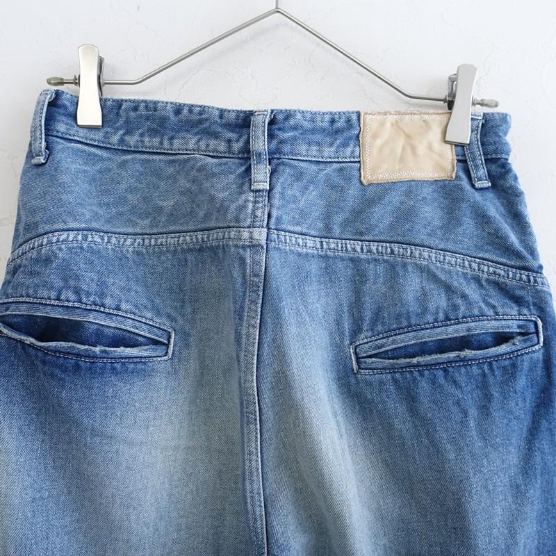 専用 ミナペルホネン always ロールアップデニム ライトブルー タンバリン mina perhonen（ミナペルホネン） 【定価3.9万】ミナペルホネン