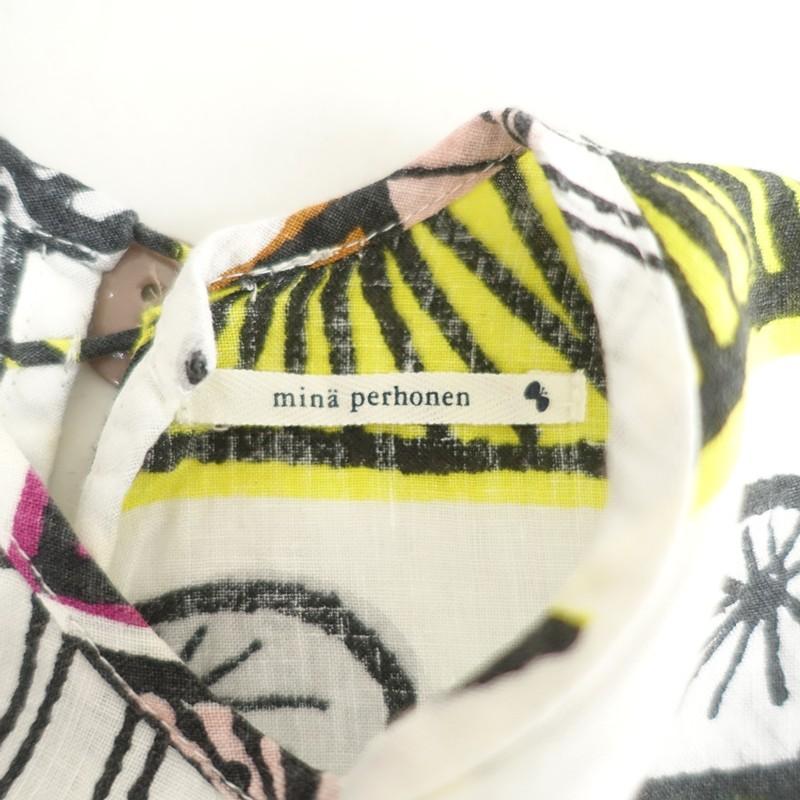 mina perhonen（ミナペルホネン） *minglingプリントリネンワンピース