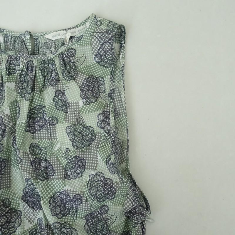 minä perhonen キッズ 刺繍ノースリーブワンピース 楽天市場