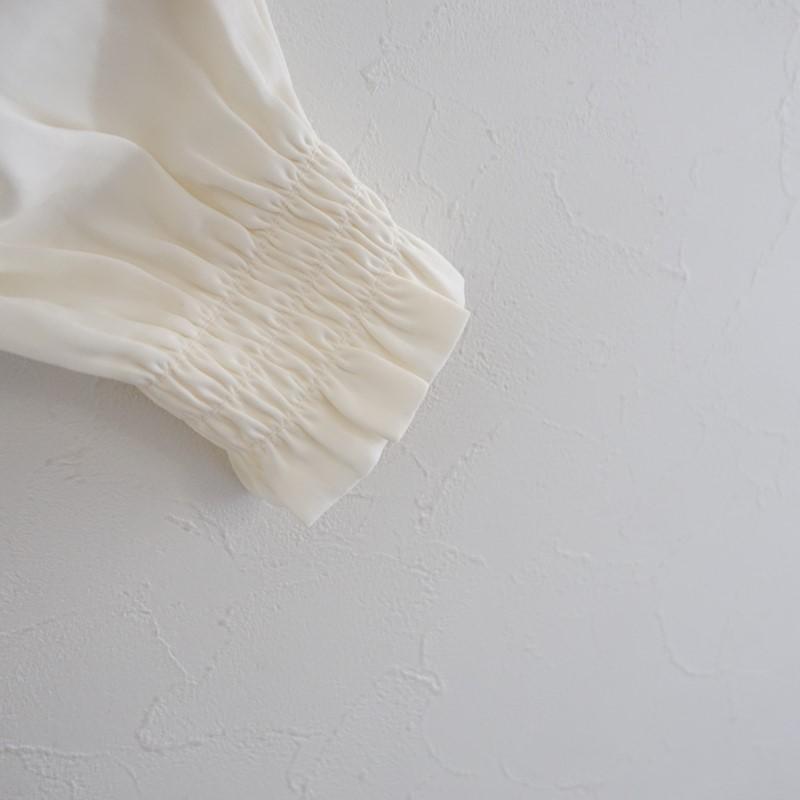 定価1.1万】ソソット sosotto *アンティークサテンフリル衿ブラウス 