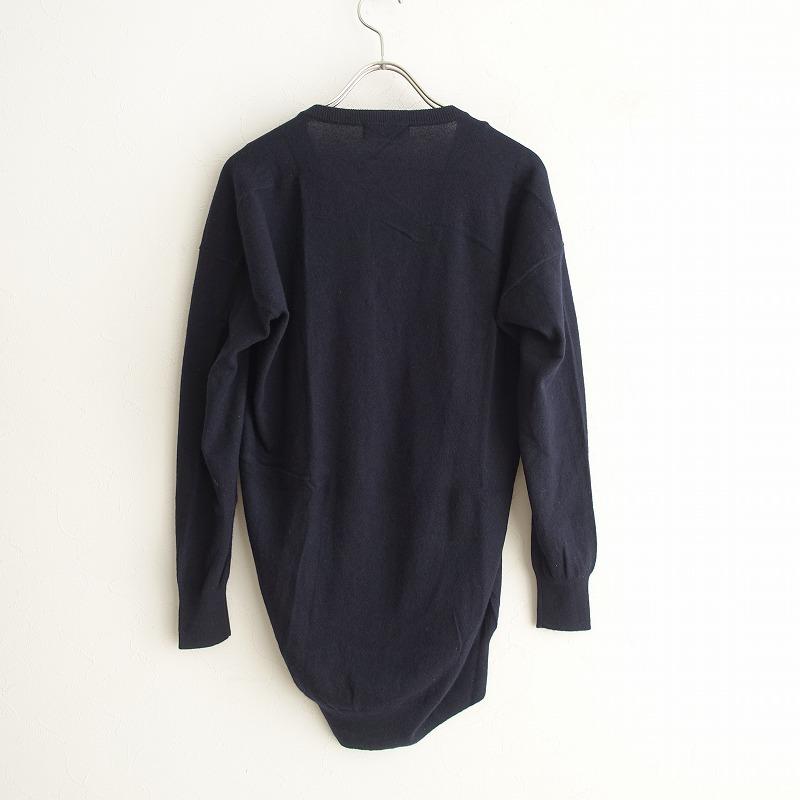 ズッカ ZUCCA *ウールシルクカシミヤニットプルオーバー*Mクルーネック