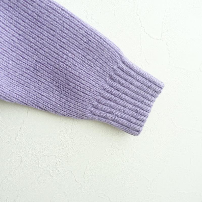 SLOANE スローン ウールカシミヤ タートルネックニット 水色　2 M SLOANE（スローン） タートルネックニット 2 ブルー レディース