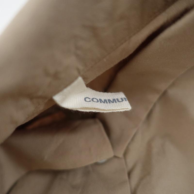 美品】コミューン commune works *コットンリネンワンピース*綿