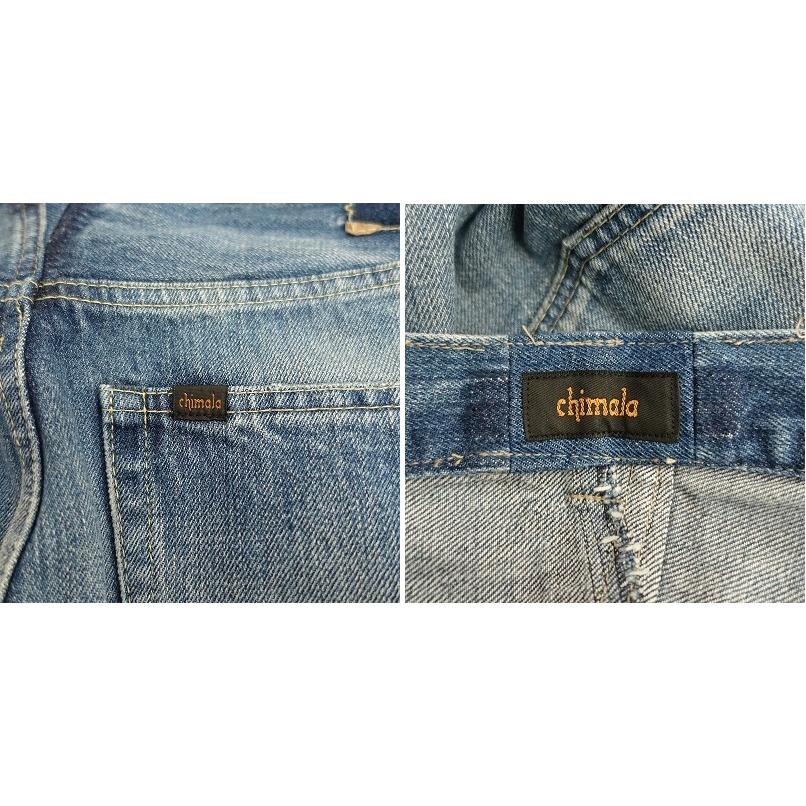 chimala //チマラ *デニムパンツ*26コットン綿インディゴブルー chimala //チマラ *デニムパンツ*26コットン綿インディゴブルー