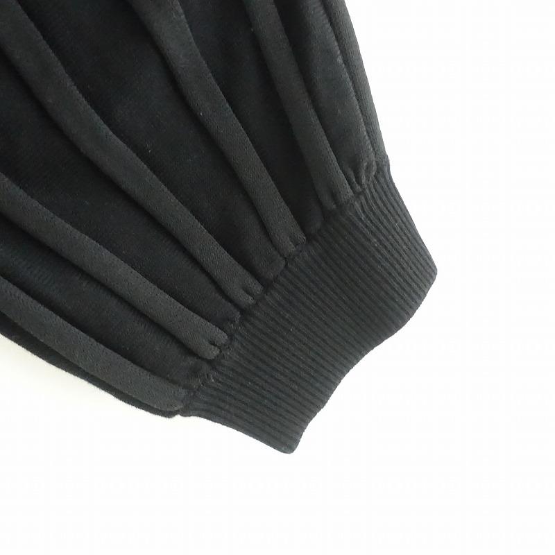 新品未使用 ズッカ zucca 変形ニットカーディガン ZUCCA(ズッカ) 変形ニットセーターZU63JJ097 ZU63JJ097 ブラック