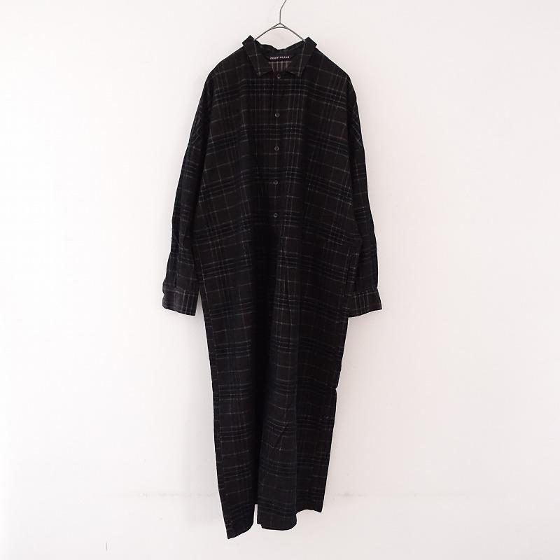 美品/定価3万】ミズイロインド mizuiro-ind *チェックオールインワン