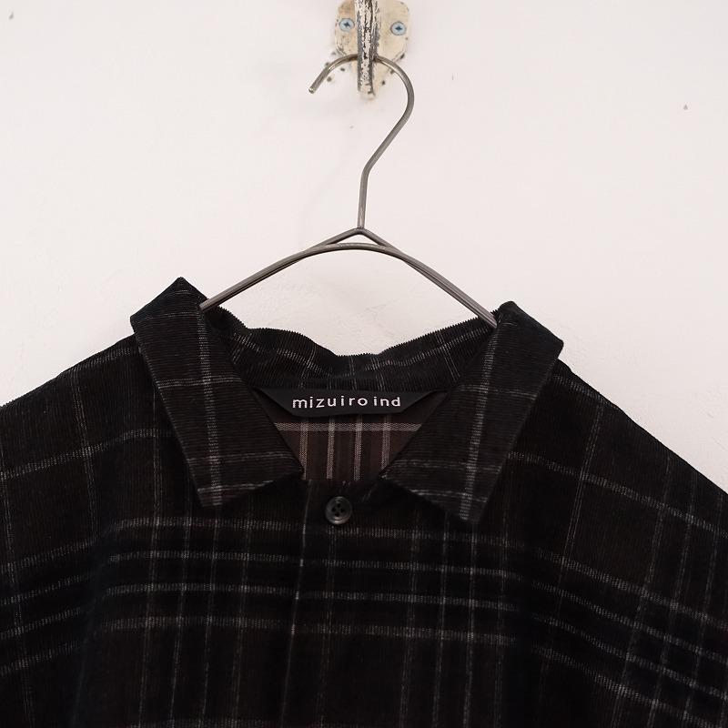 美品/定価3万】ミズイロインド mizuiro-ind *チェックオールインワン 