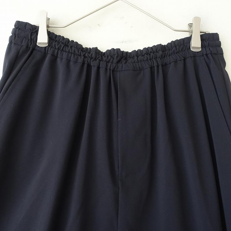 //【美品/定価2.3万】ズッカ ZUCCA *ストレッチパンツ*Mネイビー紺ゴムサルエル風イージー(25-2402-368)【32C42】｜drop-kaitori｜03