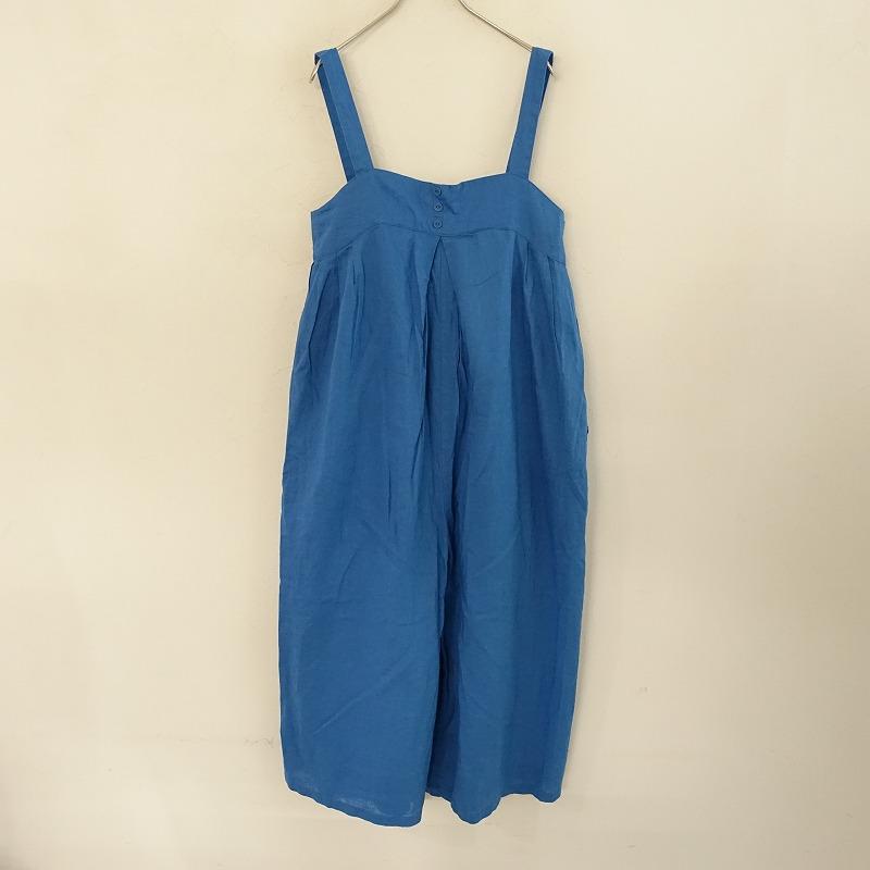 Samansa Mos2 //【美品】サマンサモスモス *リネンコットンサロペット 