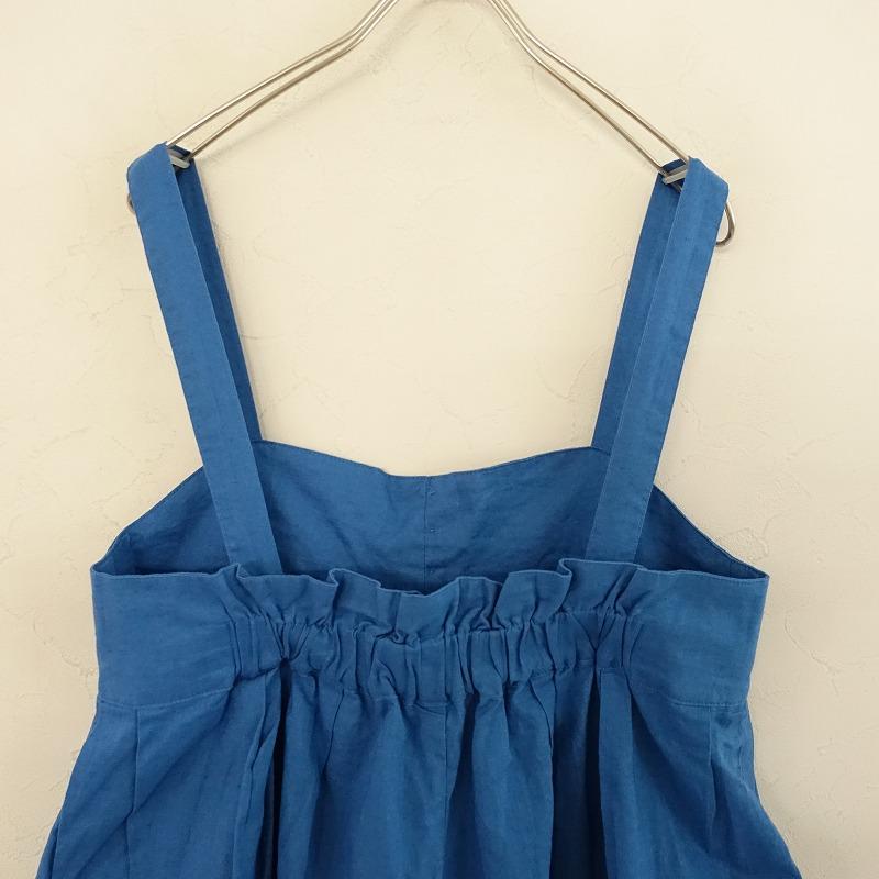 Samansa Mos2 //【美品】サマンサモスモス *リネンコットンサロペット 