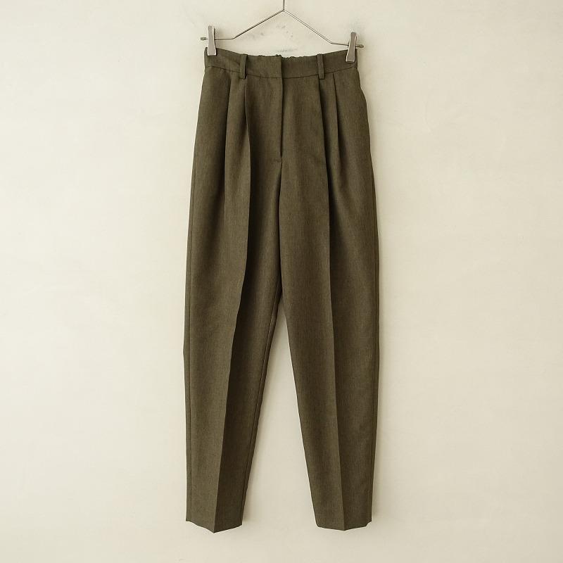 MANOF（マノフ） 【美品/定価1.9万】マノフ *タックテーパードパンツ*S