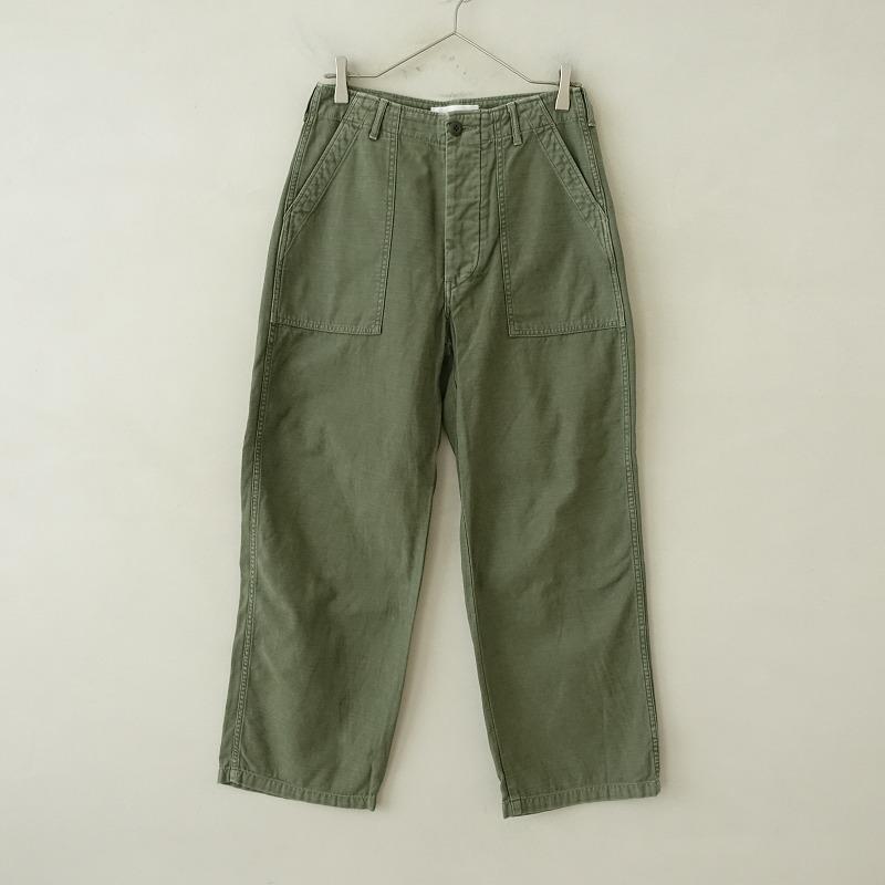 イエナ別注【アッパーハイツ】BAKER PANTS ベイカーパンツ24サイズ IENA別注/2023SS/定価2.7万】アッパーハイツ upper hights ARMY *BAKER