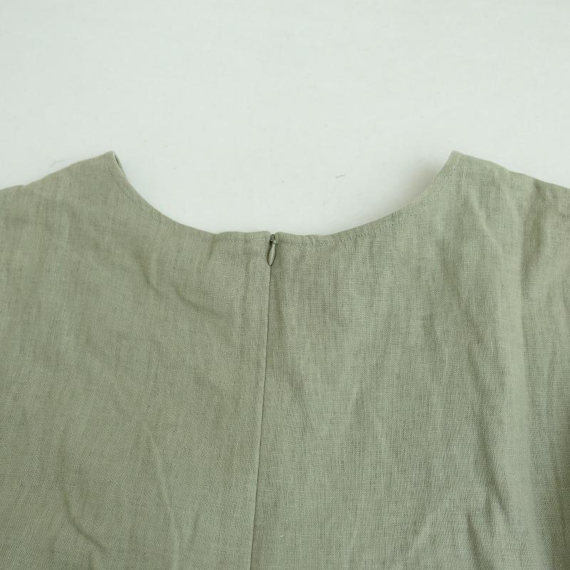 定価2.1万】フーフー foufou *primitive one piece “back to mono”*1麻  