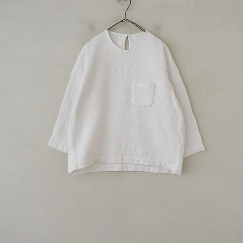 ゴーシュ *シックツイルカディシャツ*2コットン綿ホワイト白プル 