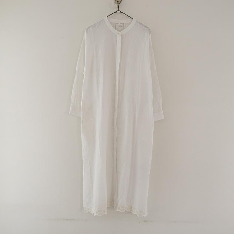 BEARDSLEY 【定価2.7万】ビアズリー *バンドカラーストライプ織 