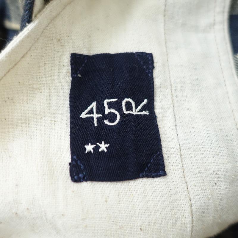 定価5.7万】45R フォーティファイブアール *インドリネンツイルの 