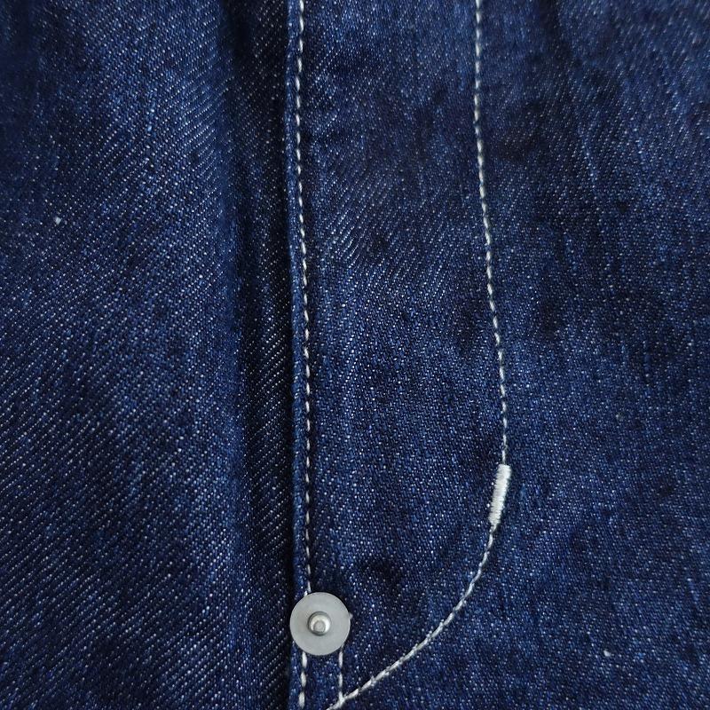 nest Robe 【定価2.6万】ネストローブ *リネンデニムパンツ*1麻 nest Robe 【定価2.6万】ネストローブ *リネンデニムパンツ*1麻