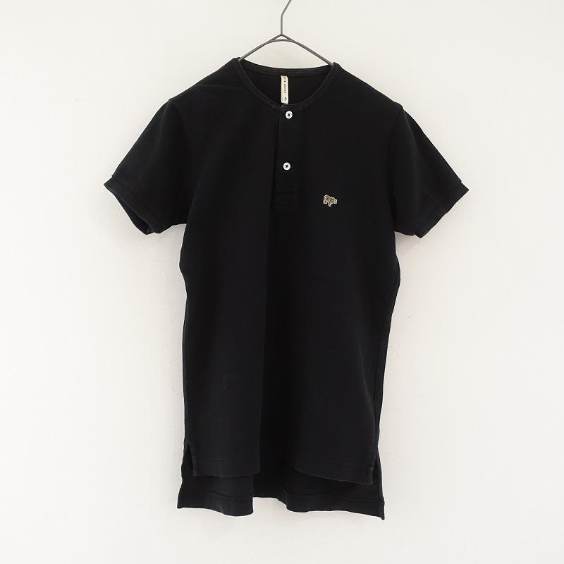 【美品】SCYE BASICS ブラックポロシャツ サイズ40 SCYE BASICS（サイベーシックス） 【定価1.6万】サイベーシックス