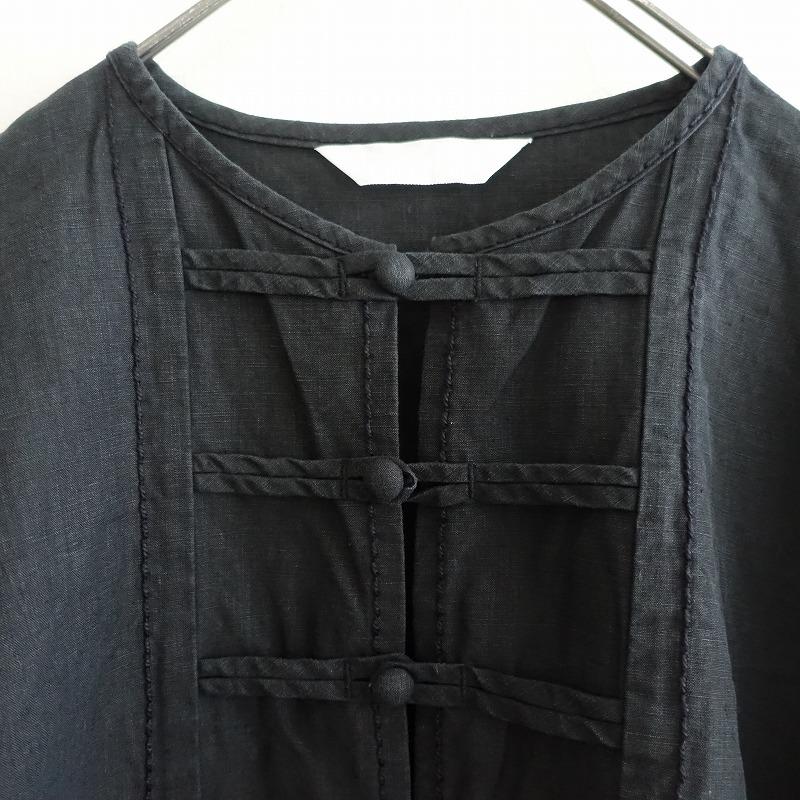 homspun 【定価3.9万】ホームスパン *リネンバイオ厚手チャイナ homspun 【定価3.9万】ホームスパン *リネンバイオ厚手チャイナ