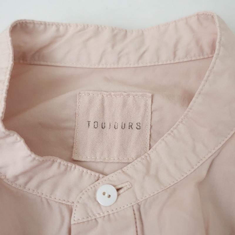 TOUJOURS トゥジュー *コットンバンドカラーギャザー切替 TOUJOURS トゥジュー *コットンバンドカラーギャザー切替