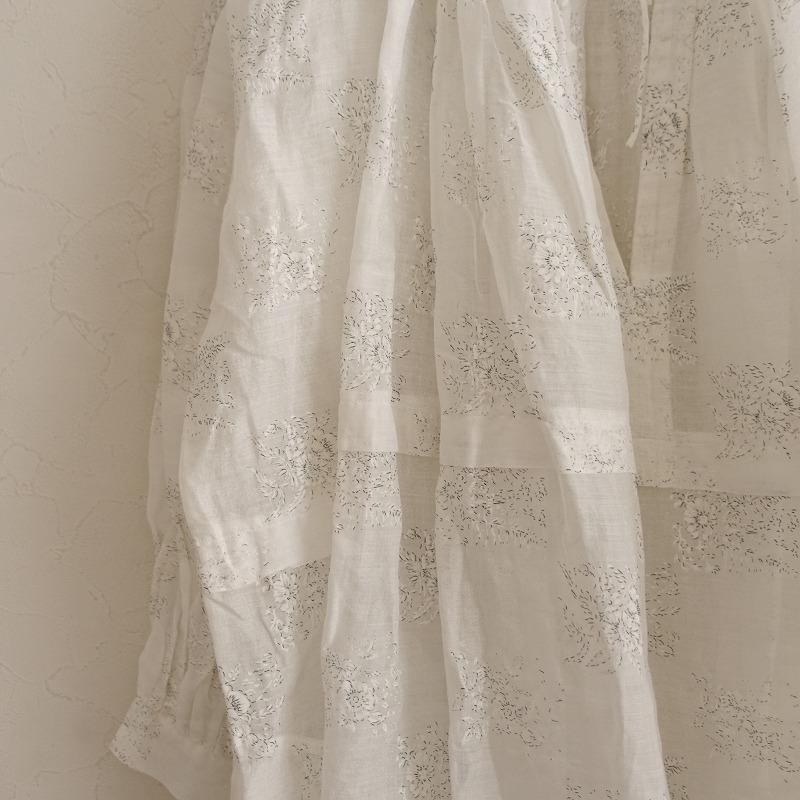 ARTS&SCIENCE 開襟ワンピース ARTS&SCIENCE - ARTS&SCIENCE アーツ&サイエンス 和紙オーバー