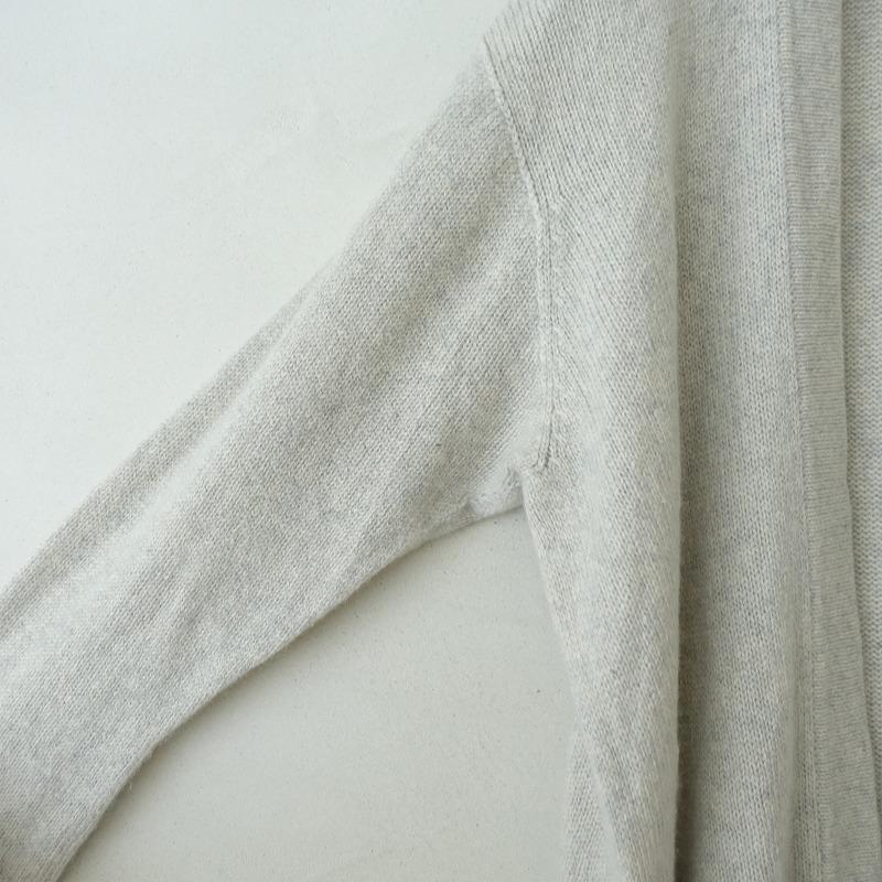 evam eva vie カシミヤロングカーディガン evam eva vie エヴァムエヴァ *カシミヤロングニットカーディガン*2