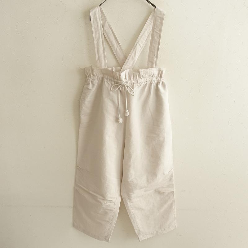 nest Robe/ コットンリネンタイプライター 2wayサロペット 【公式通販】