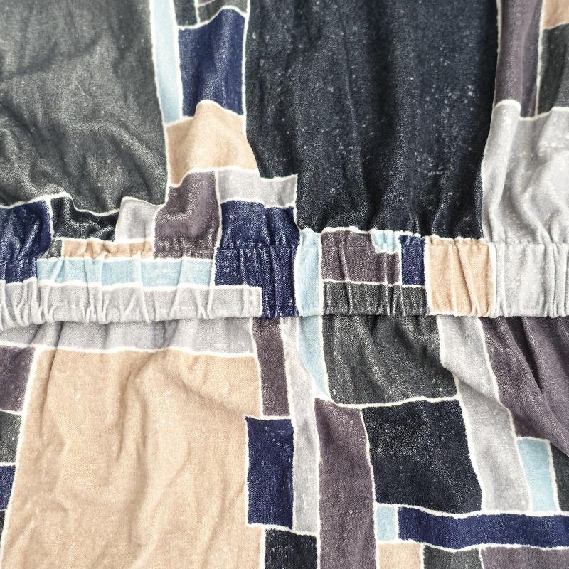 mina perhonen（ミナペルホネン） *landscape ベロアワンピース*38綿