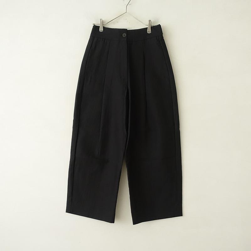 スタジオニコルソン　2020ss ハーフパンツ STUDIO NICHOLSON（スタジオニコルソン） *タックワイドパンツ*0綿