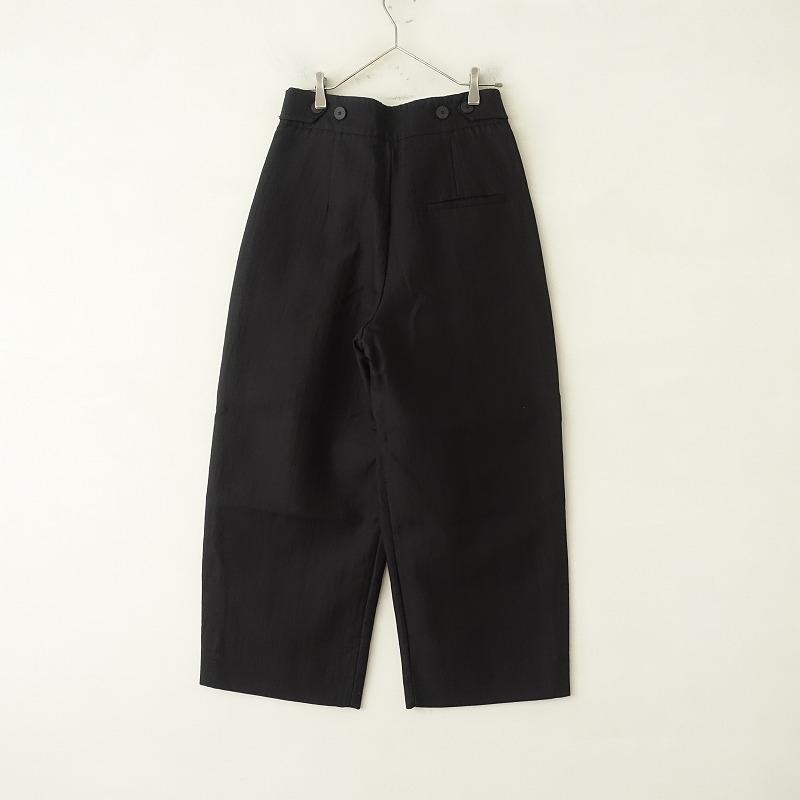 STUDIO NICHOLSON（スタジオニコルソン） *タックワイドパンツ*0綿