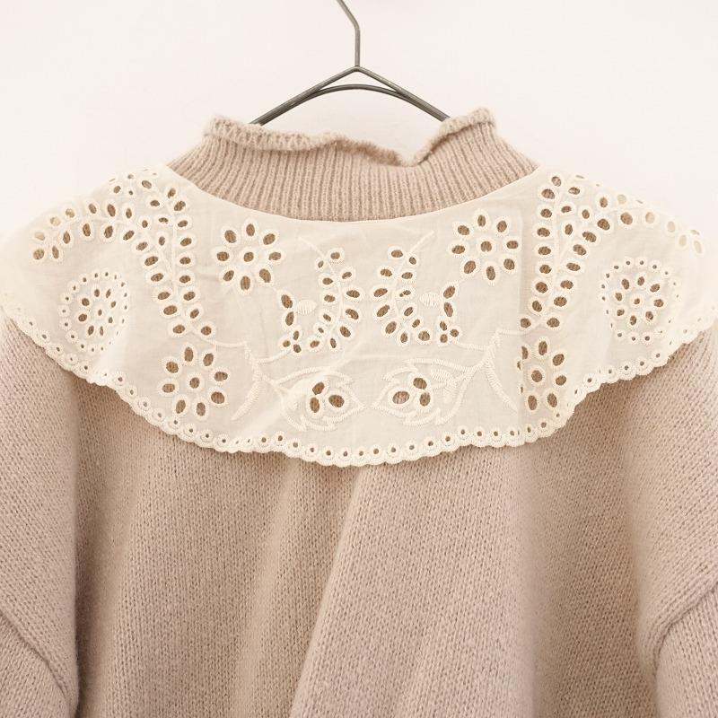 Samansa Mos2 【美品】サマンサモスモス *レース貼り前後2WAY Samansa Mos2 【美品】サマンサモスモス *レース貼り前後2WAY