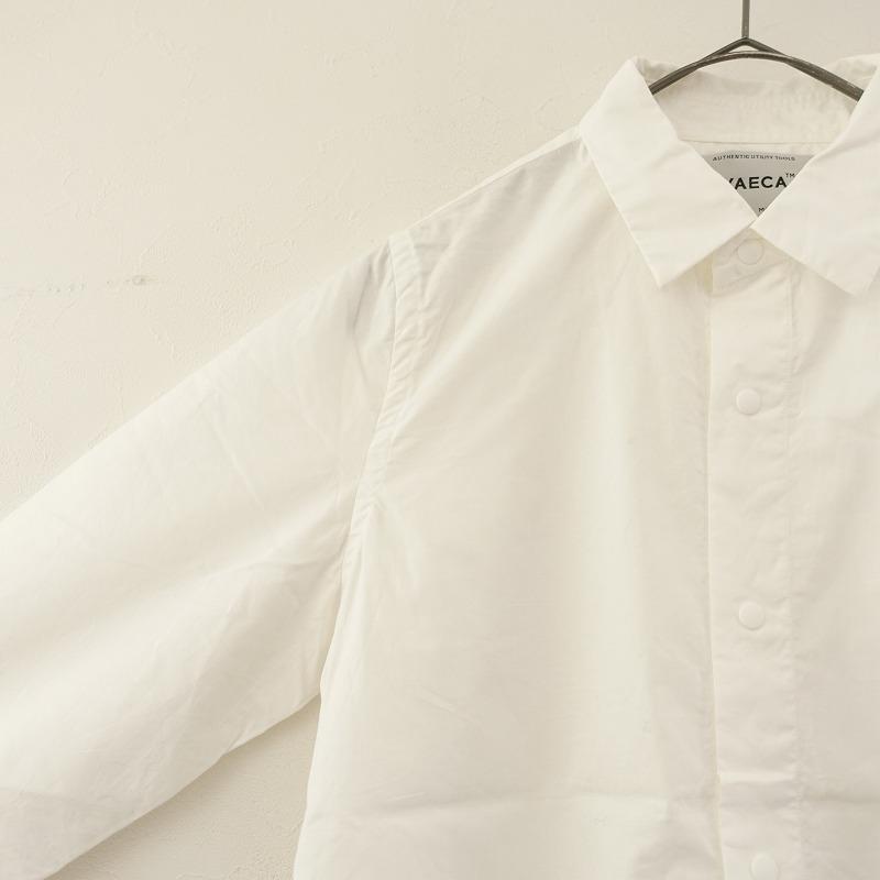 YAECA（ヤエカ） *151991 コットンスナップボタンコンフォートシャツ*S