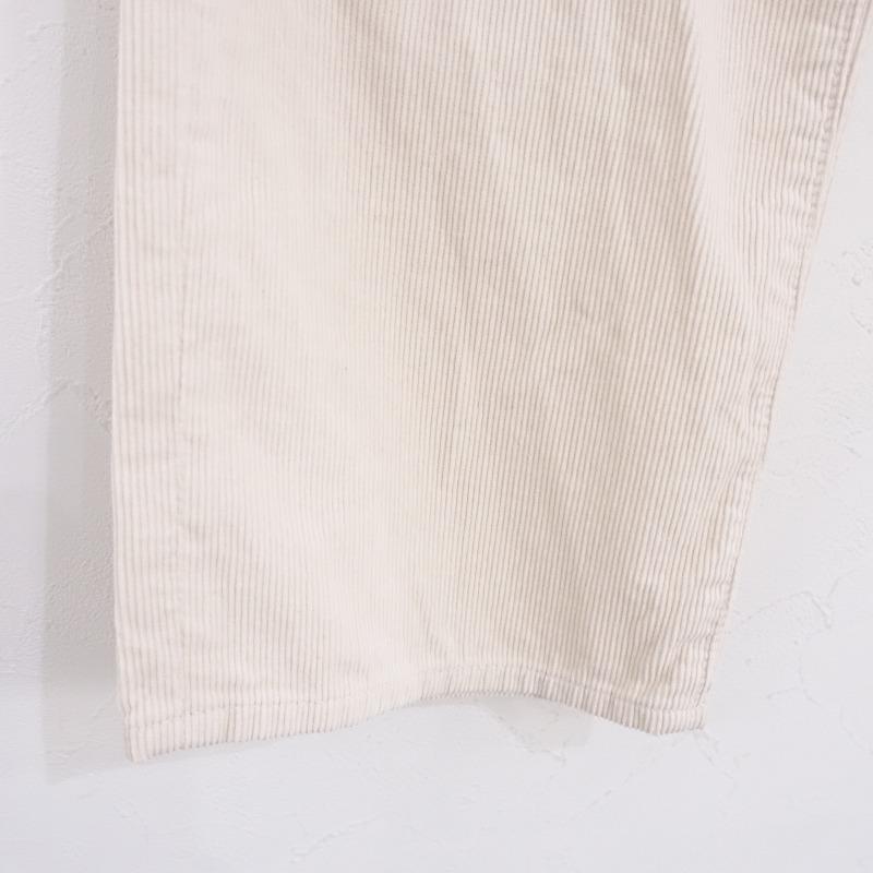 【定価3.7万】オールドマンズテーラー R&D.M.Co- *CORDUROY TEISTED PANTS コーデュロイパンツ*M綿オフ白(25-2502-385)【72C52】_4