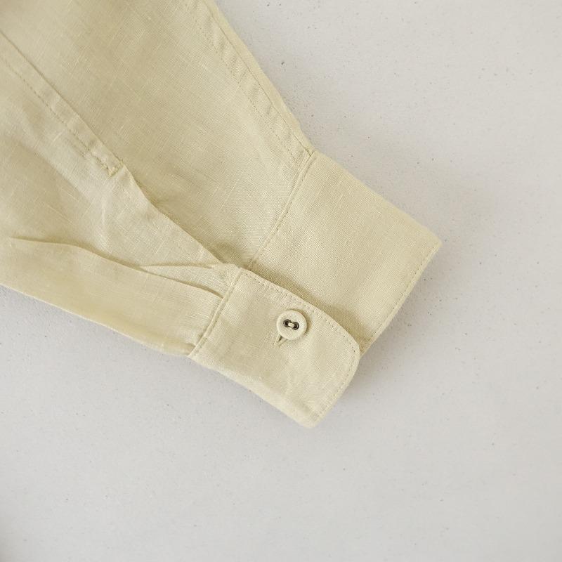 美品/定価2.2万】アトリエナルセ atelier naruse *リネンプルオーバー
