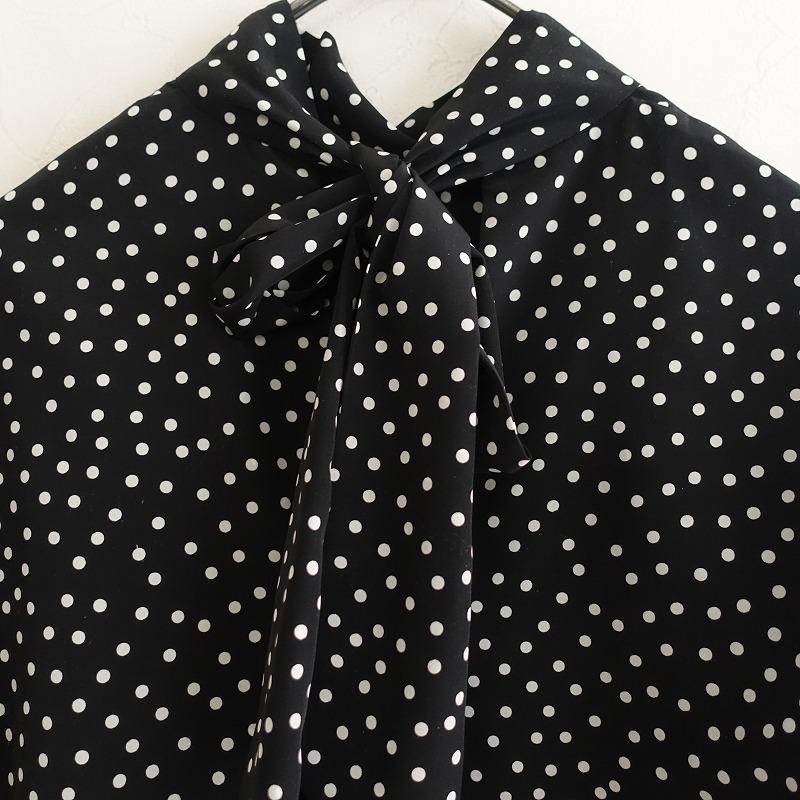 SINME 【美品/2023SS/定価2.9万】シンメ *ドットボウタイ