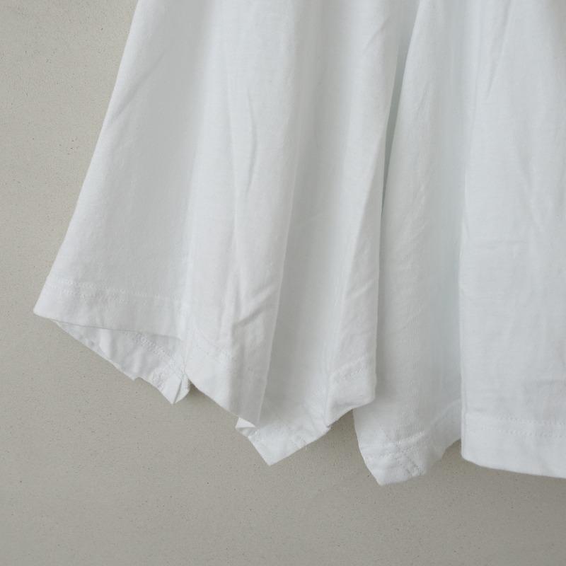 コムデギャルソン COMME des GARCONS *フード付き半袖フレアカットソー