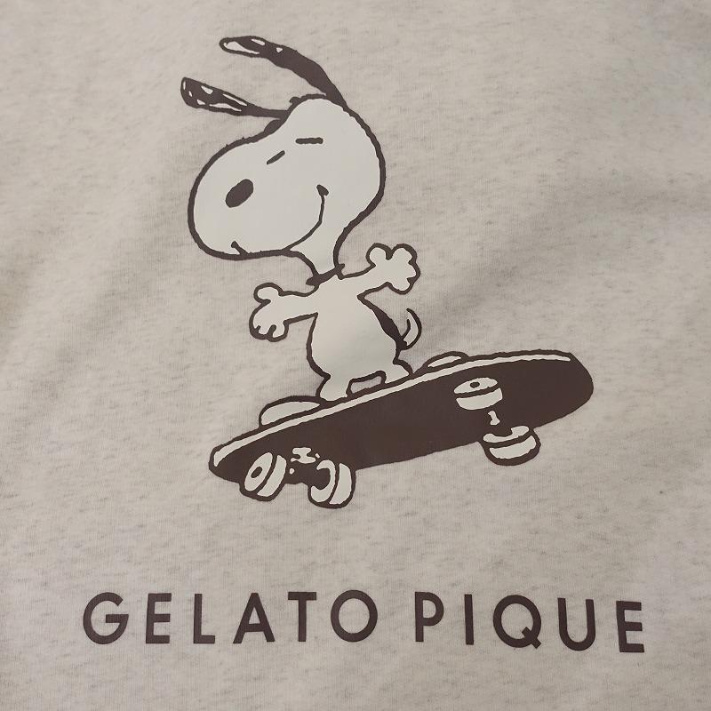 gelato pique（ジェラートピケ） 【美品】ピーナッツ×ジェラートピケ