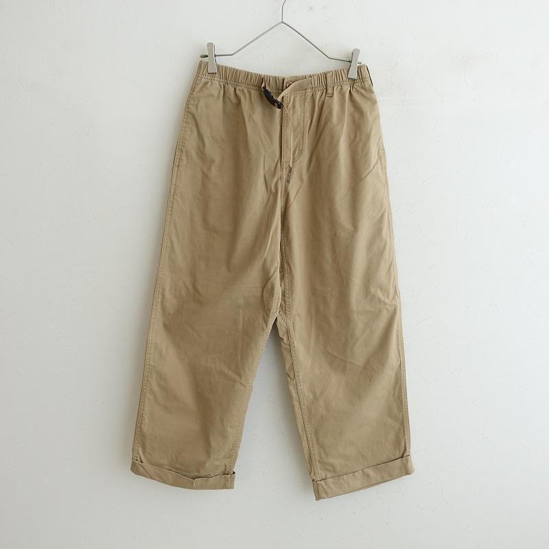 ワッジボーイツイルパンツ　ベージュ グラミチ×ビームスボーイ GRAMICCI×BEAMS BOY *コットンツイルパンツ*F