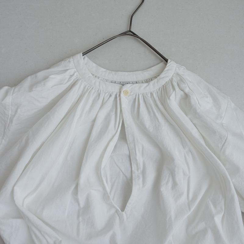 ヒ*カ様 YAECA WRITE ギャザースモッグ YAECA WRITE ユニセックス ギャザー スモックシャツ（ナチュラル