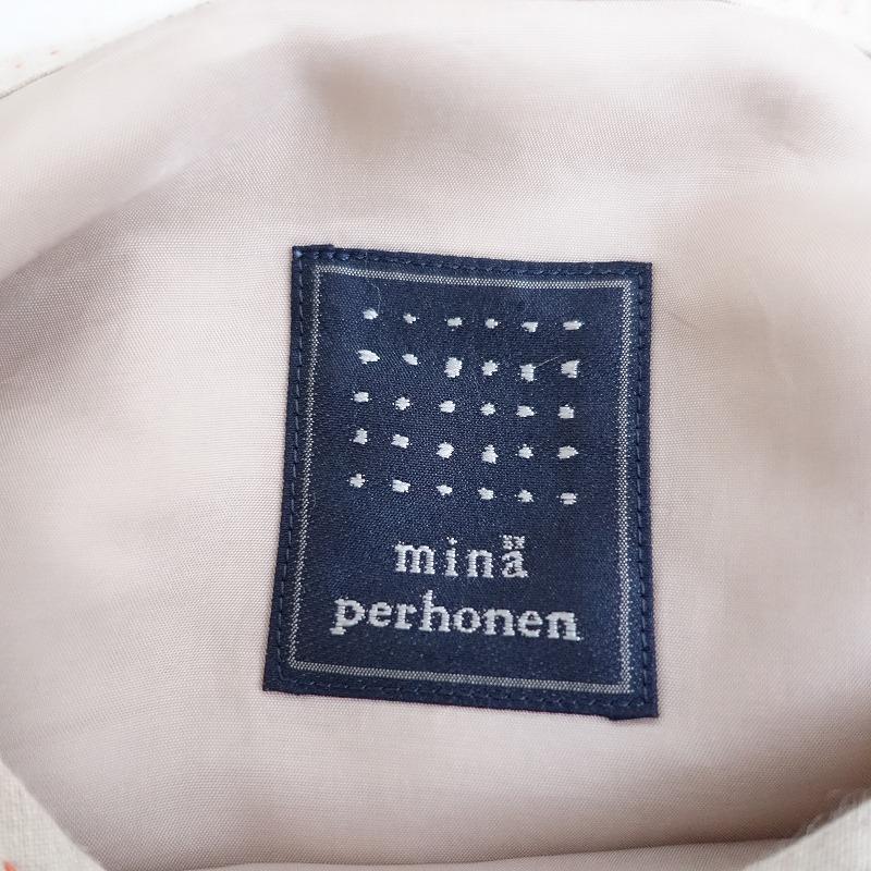 ミナペルホネン Twitter刺繍ワンピース