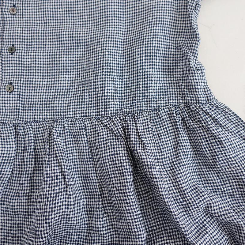 nest Robe 【美品/定価2.8万】ネストローブ *リネンギンガム