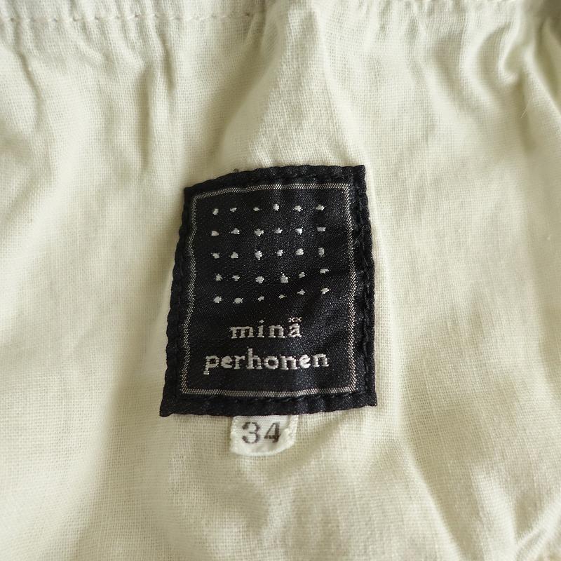 mina perhonen ミナペルホネン デニムパンツ always 34 mina perhonen ミナペルホネン *always デニムパンツ*34綿麻