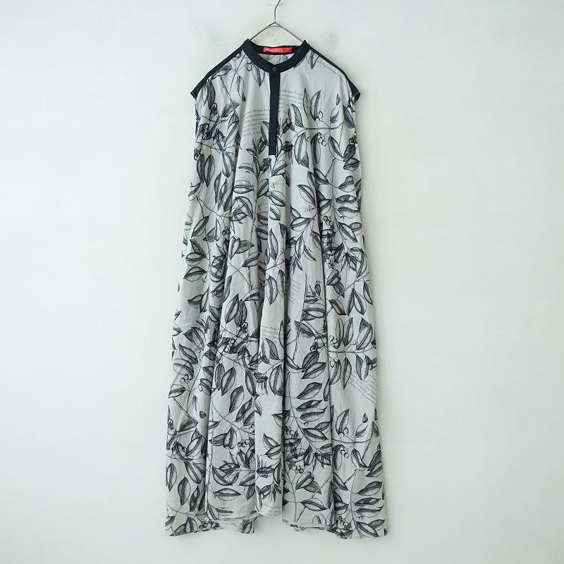 ミントデザインズ mint designs プリントフレアスリーブレスワンピース 2綿コットン混ワイドドレス 25-2507-304 01H52 ブランド古着買取drop - 通販 - Yahoo ショッピング